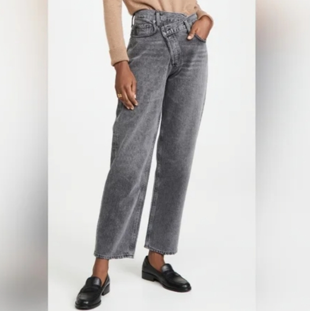 AGOLDE Criss Cross Jeans in Synchronize